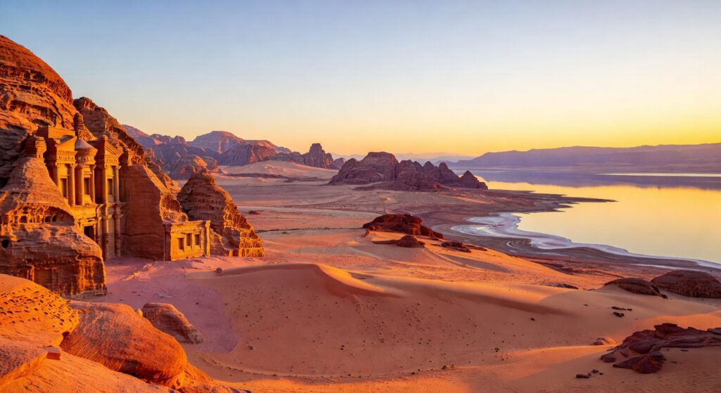 Jordanie en 7 jours : Pétra, Wadi Rum et mer Morte, aventure inoubliable