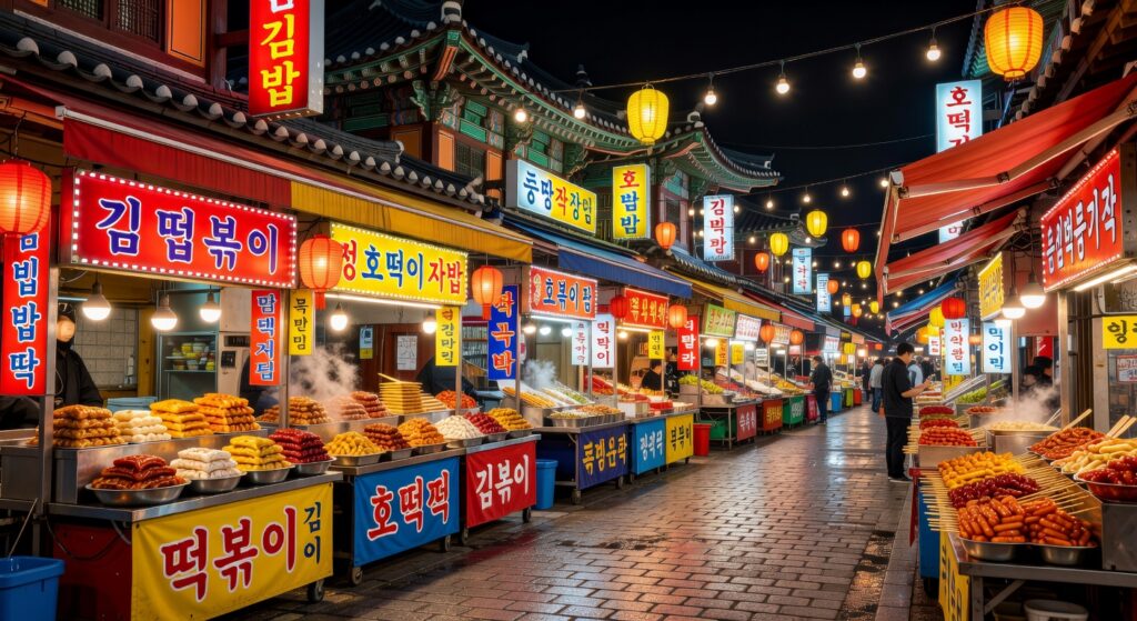 Séoul street food : les meilleurs marchés coréens pour une expérience culinaire unique