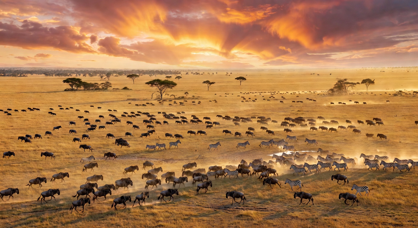 Safari au Kenya : Masai Mara et la grande migration des gnous